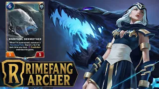 Rimefang Archer - Ashe & Kindred Frostbite Deck - Legends of Runeterra Magic Misadventures