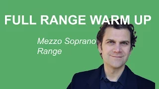 Singing Warm Up - Full Range Mezzo Soprano