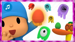 Surprise Eggs to Learn Colors: Five Little Aliens | Nursery Rhymes, Videos and Cartoons for Kids