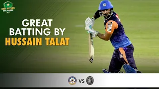 Great Batting By Hussain Talat | KP vs Central Punjab | Match 8 | National T20 2021 | PCB | MH1T