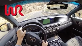 2016 Lexus GS F - WR TV POV Canyon Drive