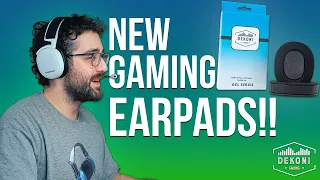 NEW Upgraded Gaming Earpads!? | Dekoni Gel Series Ear Pads