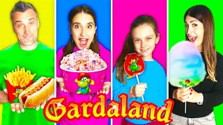 MANGIAMO SOLO CIBI di GARDALAND per 24 ORE •Challenge•