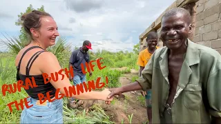 The beginning of our life in The ZAMBIAN BUSH  | Overlanding Africa 046