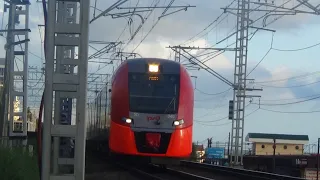 Электропоезд ЭС1-040+ЭС1-020 Ласточка
