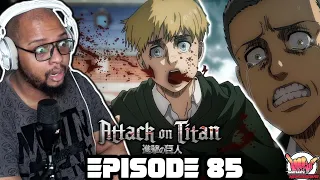 ATTACK ON TITAN  Season 4 Episode 26 (85) REACTION | Armin and Connie Must KILL Their FRIENDS?