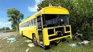 Reconstrucción de un AutoBus Blue Bird - American Truck Simulator