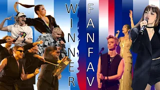 eurovision 2024, but fan favourites won national selections