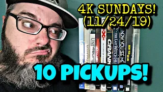 4K/BLU-RAY COLLECTION UPDATE! (11/24/19) 10 PICKUPS! 4K Sundays Ep.4