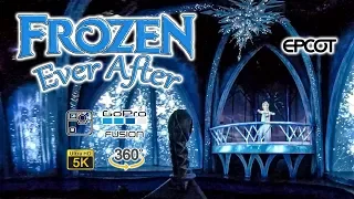 VR 360 Frozen Ever After On Ride Ultra HD 5K POV EPCOT Walt Disney World