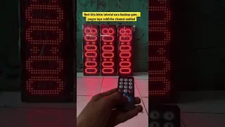 Display Counter Up Led p10 arduino