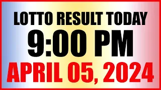 Lotto Result Today 9pm Draw April 5, 2024 Swertres Ez2 Pcso