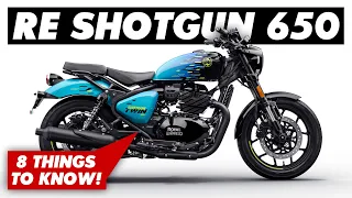 New 2024 Royal Enfield Shotgun 650: 8 Things To Know!