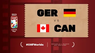 Highlights | GERMANY vs CANADA | #IIHFWorlds 2021