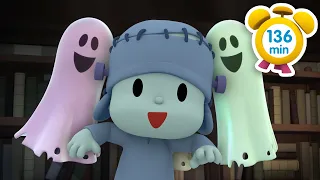 😱 POCOYO em PORTUGUÊS do BRASIL - A casa do terror [136 min] | DESENHOS ANIMADOS para crianças