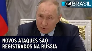Novos ataques são registrados na Rússia | SBT Brasil (31/05/23)