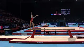 TANG Xijing (CHN) - 2022 Artistic Worlds, Liverpool (GBR) - Qualifications Balance Beam