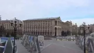 Nezalezhnosti (Independence) Square (Maidan). Kyiv, April 2015.