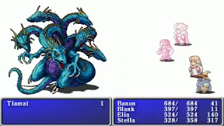 Final Fantasy 1 (PSP) ALL Bosses