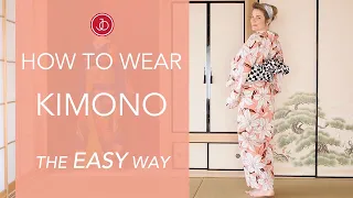 How To Wear Kimono - The EASY Way