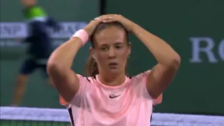 Касаткина победа над Уильямс WTA полуфинал. Эмоции