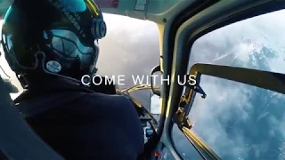 AETHER F/W ‘19 in Chamonix from Helicopter