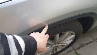 Крепление накладки арки колеса Volkswagen Tiguan. По заводу! Все special tool в одном видео!