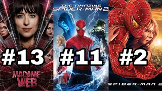 All 14 Spider-Man Movies ranked…