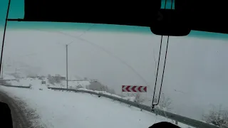 Военно-Грузинская дорога зимой 3