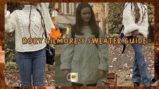 🍂☕Rory Gilmore’s Cable Knit Sweater Knitting Guide (perfect for beginners!) | Full Tutorial