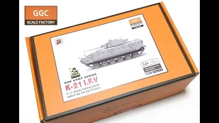 K21 IFV 대한민국 육군 보병 전투장갑차 모형 (3D PRINTED) 언박싱 (plamodel/Scale Model) UNBOXING