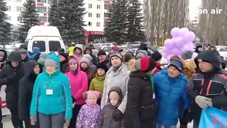 10 000 человек без жилья - митинг дольщиков Миловского парка в Уфе. Запись прямого эфира.