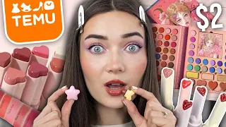 TESTING TEMU MAKEUP! IS IT A SCAM!?