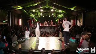 SEMI FINAL POPPING - JUSTE DEBOUT ITALY 2020 (MIKYBOO & SANY-G VS PLASTEED & KAUUN)