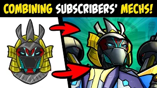 Combining 12 Subscriber Drawings for the ULTIMATE MEGAZORD! (Speedpaint)