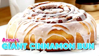 Anna Makes a GIANT CINNAMON BUN! | ANNA'S OCCASIONS