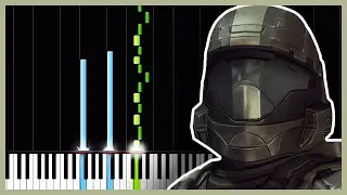 Another Rain - Halo 3: ODST [Piano Tutorial] (Synthesia) // DS Music