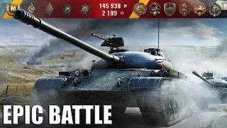 Объект 140 САМЫЙ ЭПИЧНЫЙ БОЙ НА ЭТОМ ТАНКЕ 11100+ dmg World of Tanks лучший бой