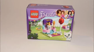 lego friends party styling 41114 stop motion
