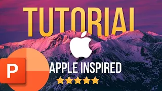 Apple inspired PowerPoint Tutorial