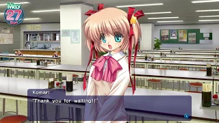 [Little Busters!] Komari on micro and Overexcited Kyousuke