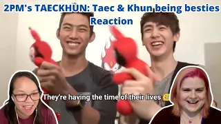 2PM's TAECKHUN: Taec & Khun being besties by Gocrazygo2PM | A 2PM Reaction
