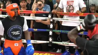 DON MOORE VS FLOYD MAYWEATHER JR. ▶ SPARRING HIGHLIGHTS HD