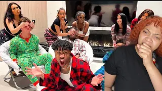 REDSLAY REACTS TO Surprising my friends w/ their toxic ex girlfriends ￼😱😱