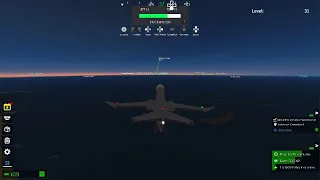 Landing a plane for the first time on consle!