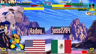 @mvsc: Hadou_ (US) vs joss2784 (MX) [Marvel vs Capcom Fightcade] Jan 10