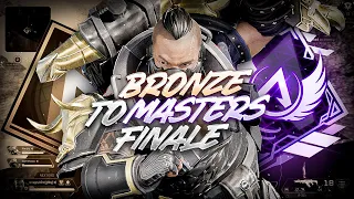 SOLO Bronze to Masters using Gibraltar ONLY FINALE | #1 Gibby Gameplay