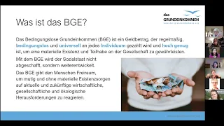 BGE Grundeinkommen – oder Herdprämie?