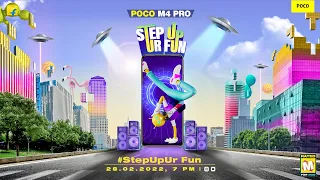 #POCOM4Pro | Step Up Ur Fun | #MADTv