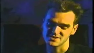 Laughing shy Morrissey